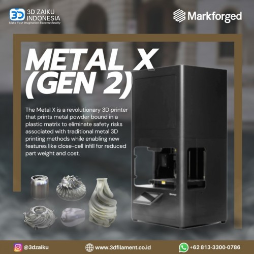 Original Markforged Metal X 3D Printer Full Besi